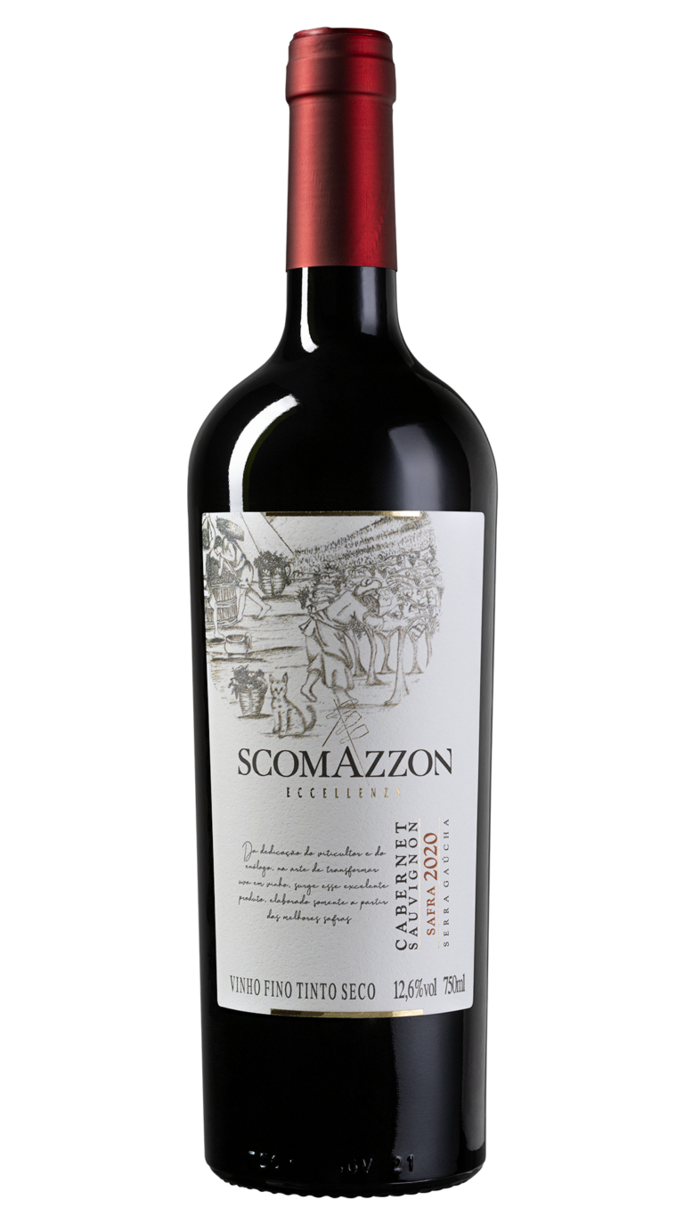 Foto com fundo transparente de Scomazzon Eccellenza Cabernet Sauvignon 2020