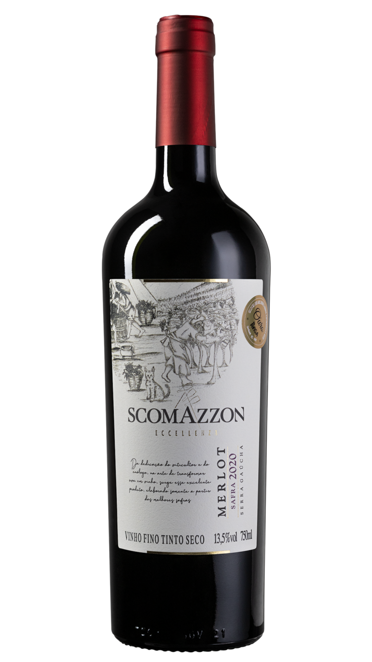Foto com fundo transparente de Scomazzon Eccellenza Merlot 2020