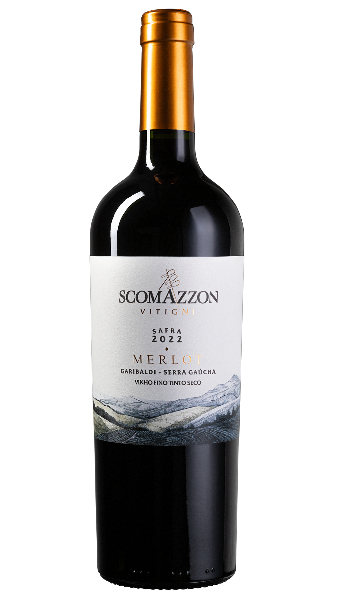 Foto com fundo transparente de Scomazzon Vitigni Merlot