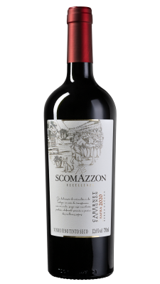 Foto com fundo transparente de Scomazzon Eccellenza Cabernet Sauvignon 2020