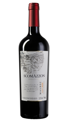 Foto com fundo transparente de Scomazzon Eccellenza Malbec 2020