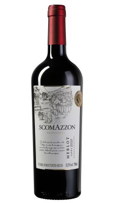 Foto com fundo transparente de Scomazzon Eccellenza Merlot 2020