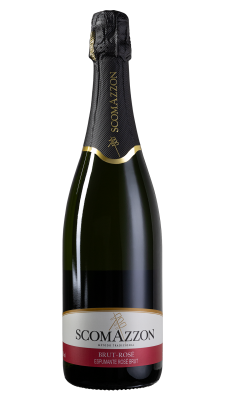 Foto com fundo transparente de Scomazzon Espumante Brut Rosé
